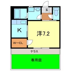 サープラス一ツ木の物件間取画像